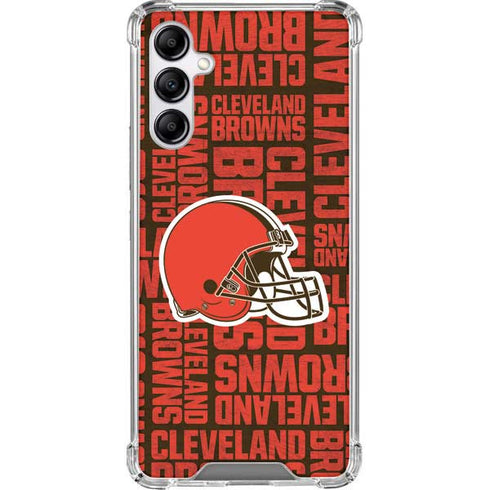 NFL Cleveland Browns - Blast Galaxy A14 5G Clear Case
