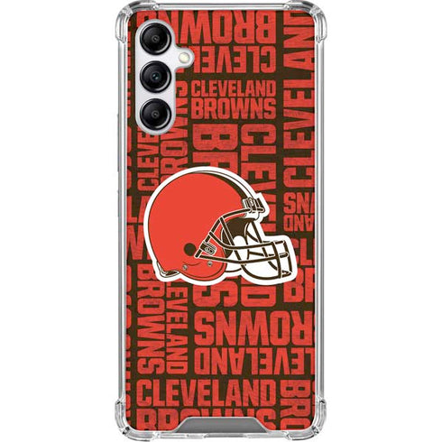 NFL Cleveland Browns - Blast Galaxy A15 5G Clear Case