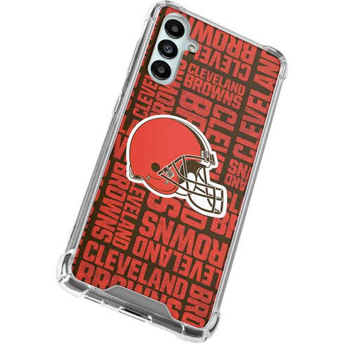 NFL Cleveland Browns - Blast Galaxy A15 5G Clear Case
