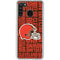 NFL Cleveland Browns - Blast Galaxy A21 Clear Case