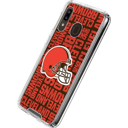 NFL Cleveland Browns - Blast Galaxy A30 Clear Case