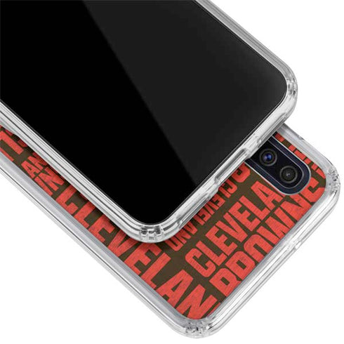 NFL Cleveland Browns - Blast Galaxy A50 Clear Case