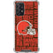 NFL Cleveland Browns - Blast Galaxy A72 5G Clear Case