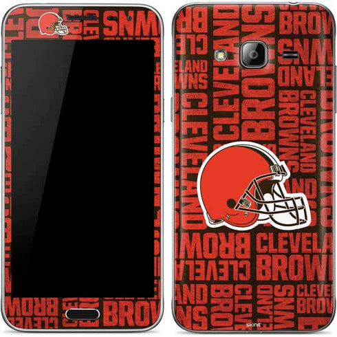 NFL Cleveland Browns - Blast Galaxy J3 Skin