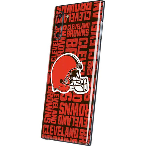 NFL Cleveland Browns - Blast Galaxy Note 10 Skin
