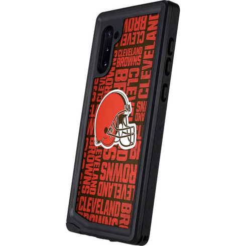 NFL Cleveland Browns - Blast Galaxy Note 10 Waterproof Case