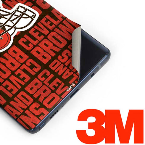 NFL Cleveland Browns - Blast Galaxy Note 9 Skin