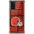 NFL Cleveland Browns - Blast Galaxy Note20 5G Clear Case