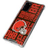 NFL Cleveland Browns - Blast Galaxy Note20 5G Clear Case
