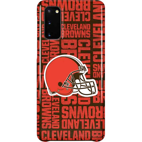 NFL Cleveland Browns - Blast Galaxy S20 Lite Case