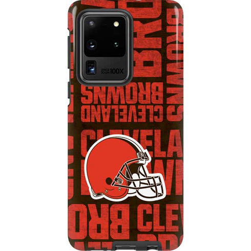 NFL Cleveland Browns - Blast Galaxy S20 Ultra 5G Pro Case
