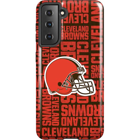 NFL Cleveland Browns - Blast Galaxy S21 5G Pro Case