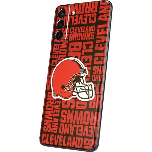 NFL Cleveland Browns - Blast Galaxy S21 5G Skin
