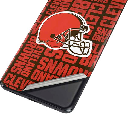 NFL Cleveland Browns - Blast Galaxy S21 5G Skin