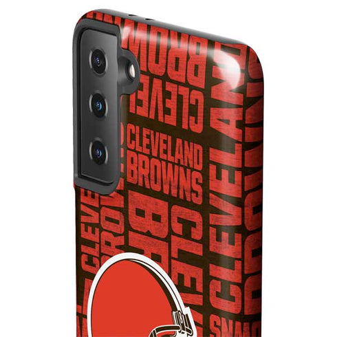 NFL Cleveland Browns - Blast Galaxy S21 FE Pro Case