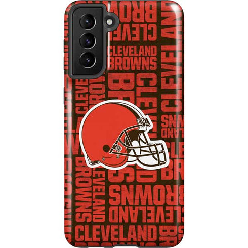 NFL Cleveland Browns - Blast Galaxy S21 Plus 5G Pro Case