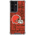 NFL Cleveland Browns - Blast Galaxy S21 Ultra 5G Clear Case