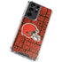 NFL Cleveland Browns - Blast Galaxy S21 Ultra 5G Clear Case