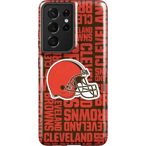 NFL Cleveland Browns - Blast Galaxy S21 Ultra 5G Pro Case