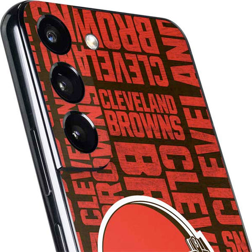 NFL Cleveland Browns - Blast Galaxy S22 Skin