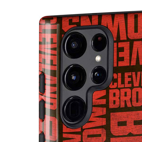 NFL Cleveland Browns - Blast Galaxy S22 Ultra Pro Case