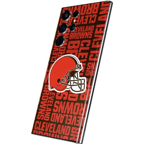NFL Cleveland Browns - Blast Galaxy S22 Ultra Skin