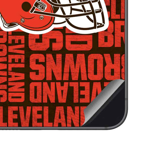 NFL Cleveland Browns - Blast Galaxy S23 FE Skin