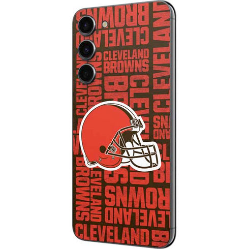 NFL Cleveland Browns - Blast Galaxy S23 Plus Skin