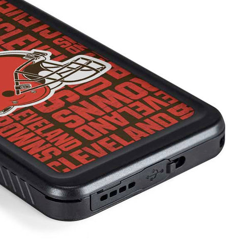 NFL Cleveland Browns - Blast Galaxy S23 Plus Waterproof Case