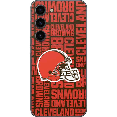 NFL Cleveland Browns - Blast Galaxy S23 Skin