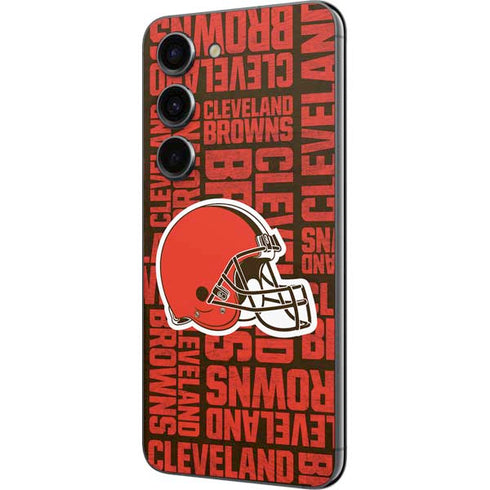 NFL Cleveland Browns - Blast Galaxy S23 Skin
