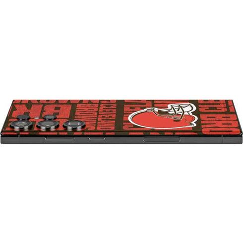 NFL Cleveland Browns - Blast Galaxy S23 Ultra Skin