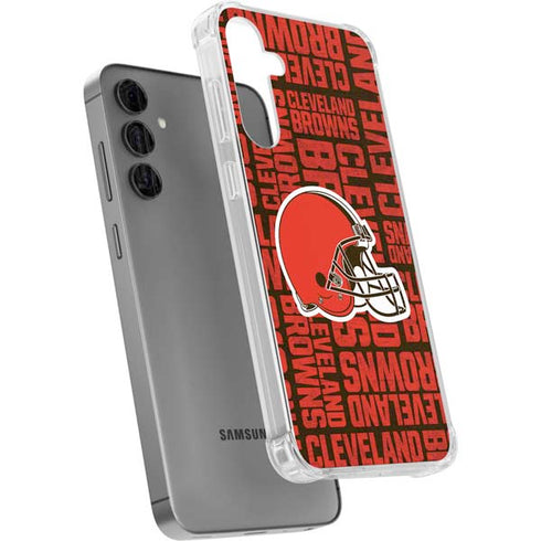 NFL Cleveland Browns - Blast Galaxy S24 Plus Clear Case