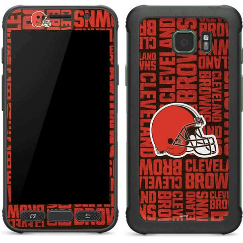 NFL Cleveland Browns - Blast Galaxy S7 Active Skin