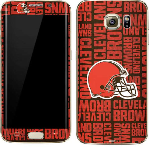 NFL Cleveland Browns - Blast Galaxy S7 Edge Skin