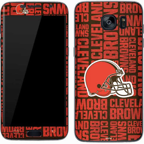NFL Cleveland Browns - Blast Galaxy S7 Skin