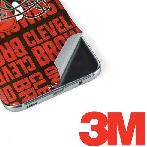 NFL Cleveland Browns - Blast Galaxy S8 Skin