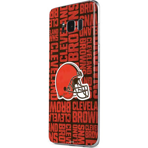 NFL Cleveland Browns - Blast Galaxy S8 Skin