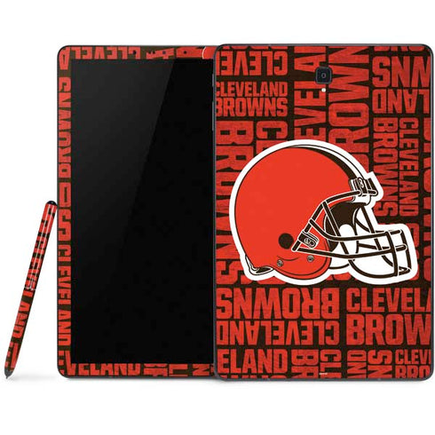 NFL Cleveland Browns - Blast Samsung Galaxy Tab Skin