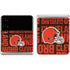 NFL Cleveland Browns - Blast Galaxy Z Flip3 5G Skin