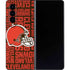 NFL Cleveland Browns - Blast Galaxy Z Fold4 5G Skin