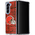 NFL Cleveland Browns - Blast Galaxy Z Fold5 5G Clear Case