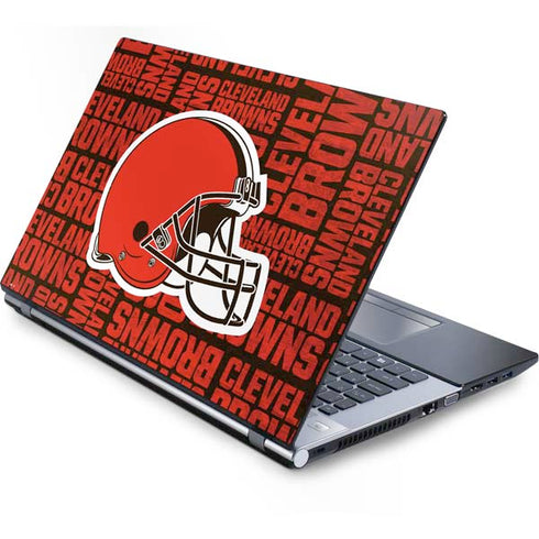 NFL Cleveland Browns - Blast Generic Laptop Skin
