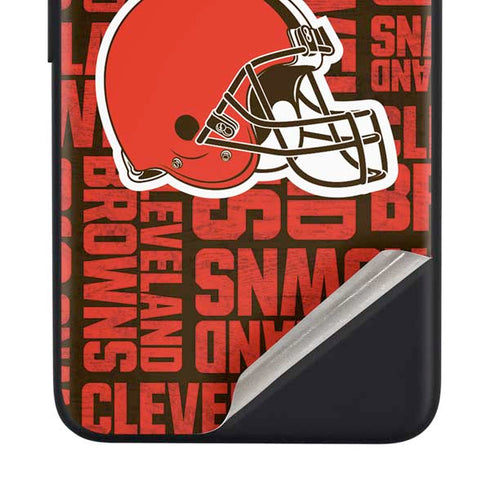 NFL Cleveland Browns - Blast Google Pixel 4a Skin