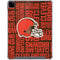 NFL Cleveland Browns - Blast iPad Pro 12.9in (2020) Clear Case