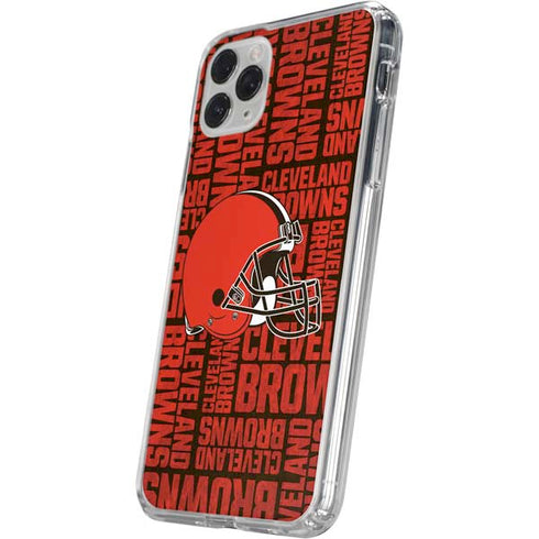 NFL Cleveland Browns - Blast iPhone 11 Pro Clear Case