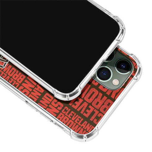 NFL Cleveland Browns - Blast iPhone 11 Pro Max Clear Case