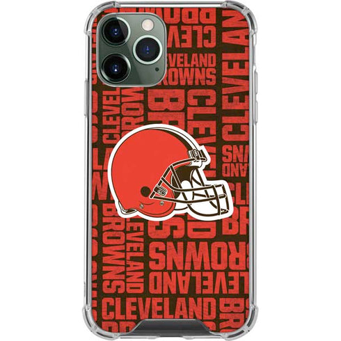 NFL Cleveland Browns - Blast iPhone 11 Pro Max Clear Case