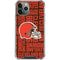 NFL Cleveland Browns - Blast iPhone 11 Pro Max Clear Case