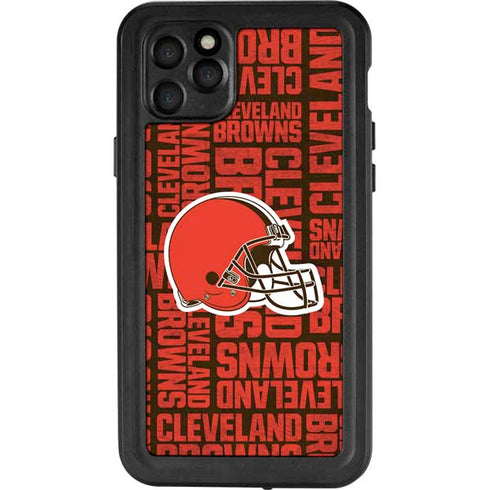 NFL Cleveland Browns - Blast iPhone 11 Pro Max Waterproof Case
